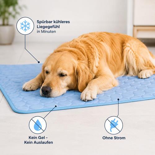 PolarPfote Kühlmatte für Hunde